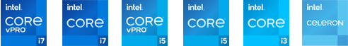 Intel CPU Badge Photo Lineup 11th Gen