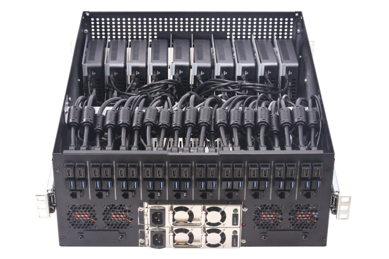 Simply NUC Server Drawer -ADDITIONAL SPACE FOR FLEXIBLE INTERFACING