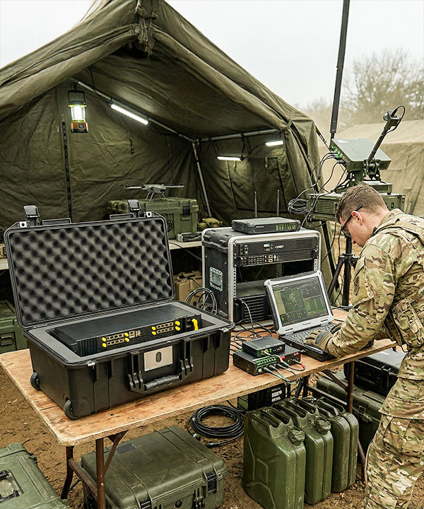 EE-8700 - Tactical Fly-Away Deployment